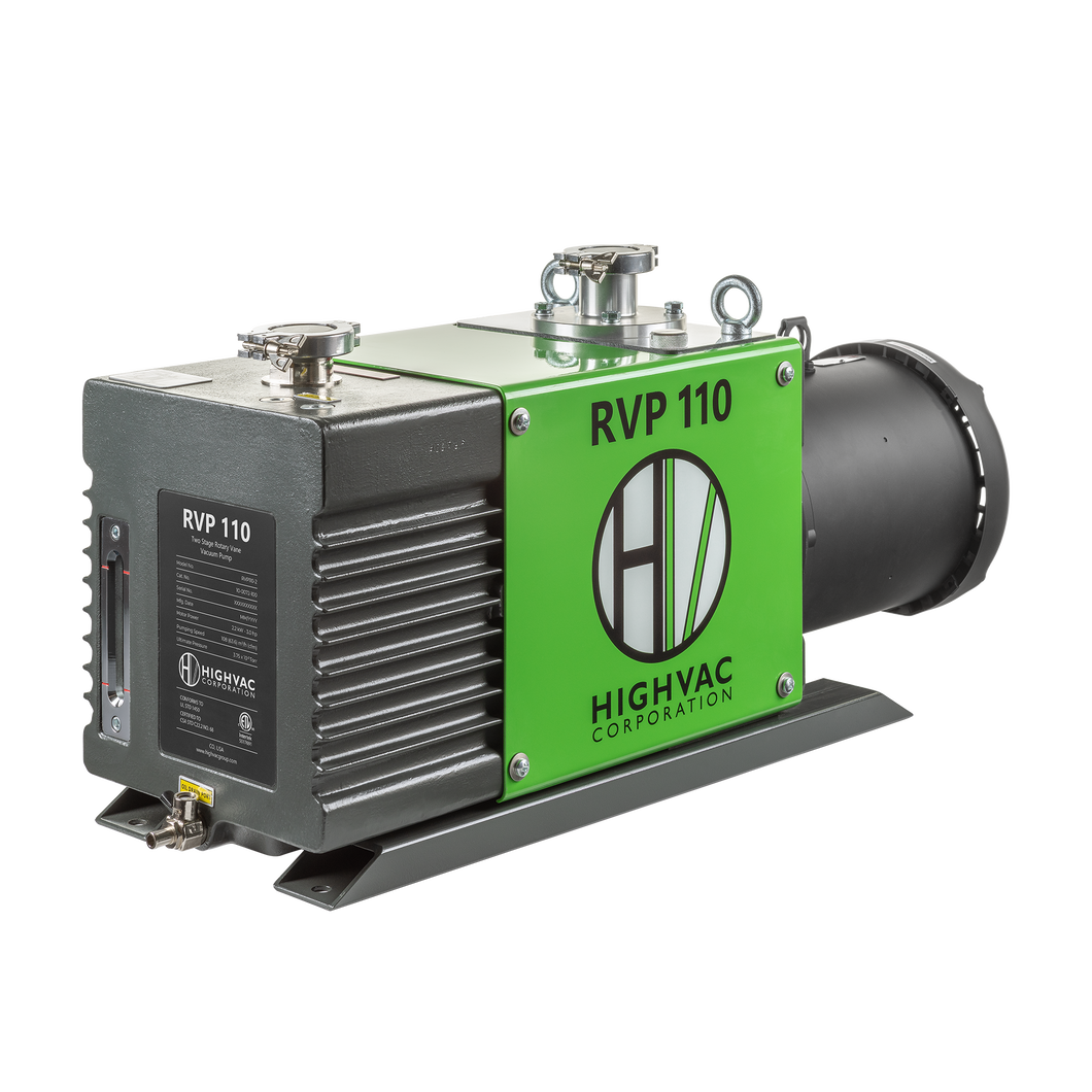 RVP 110 ETL, CSA Certified Two Stage Oil Sealed Rotary Vane Vacuum Pump