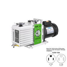 Load image into Gallery viewer, RVP 12 ETL, CSA Certified Two Stage Oil Sealed Rotary Vane Vacuum Pump