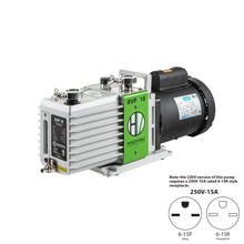 Load image into Gallery viewer, RVP 18 ETL, CSA Certified Two Stage Oil Sealed Rotary Vane Vacuum Pump